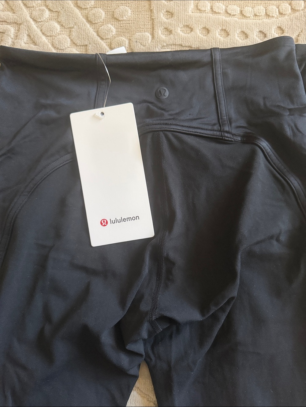 lululemon Align HR 28” Satin Black Leggings